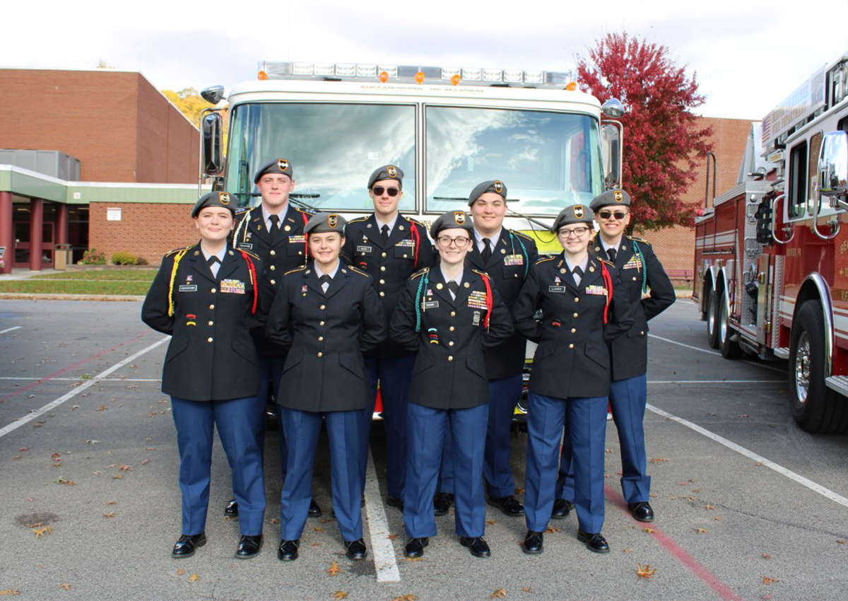 JROTC Firefighters