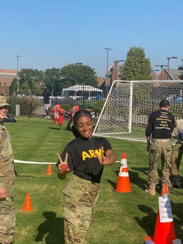 Team building 5 Cadet Captain Barnes