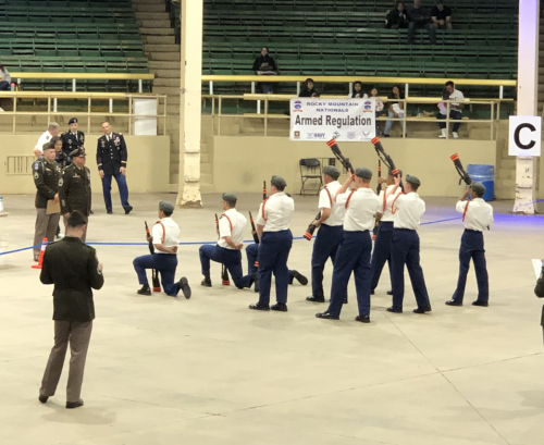 Waynesville HS: Armed Exhibition Drill